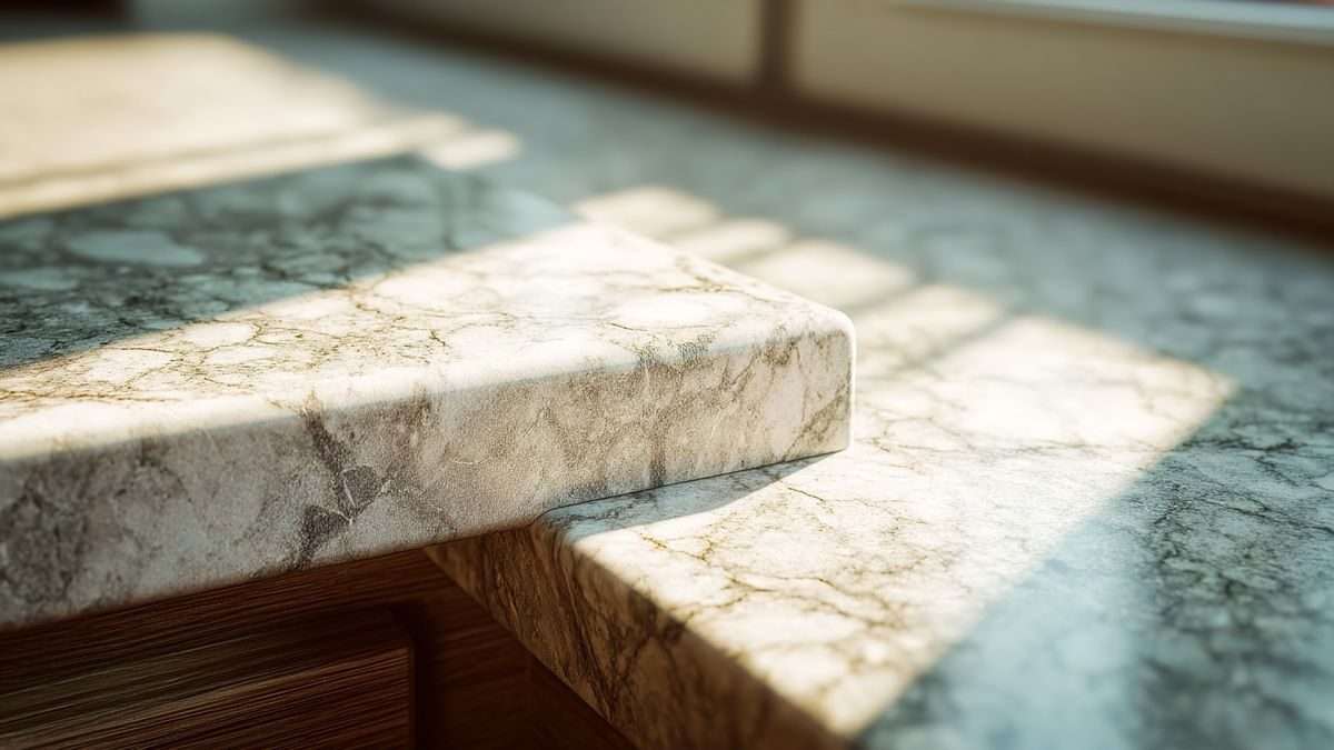 Jonction invisible plan travail : l'effet pièce unique