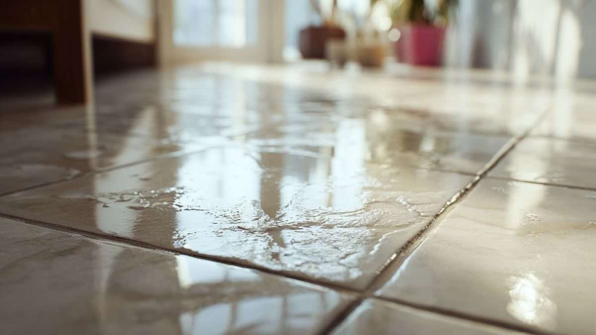 Nettoyer traces carrelage neuf : adieu le voile blanc