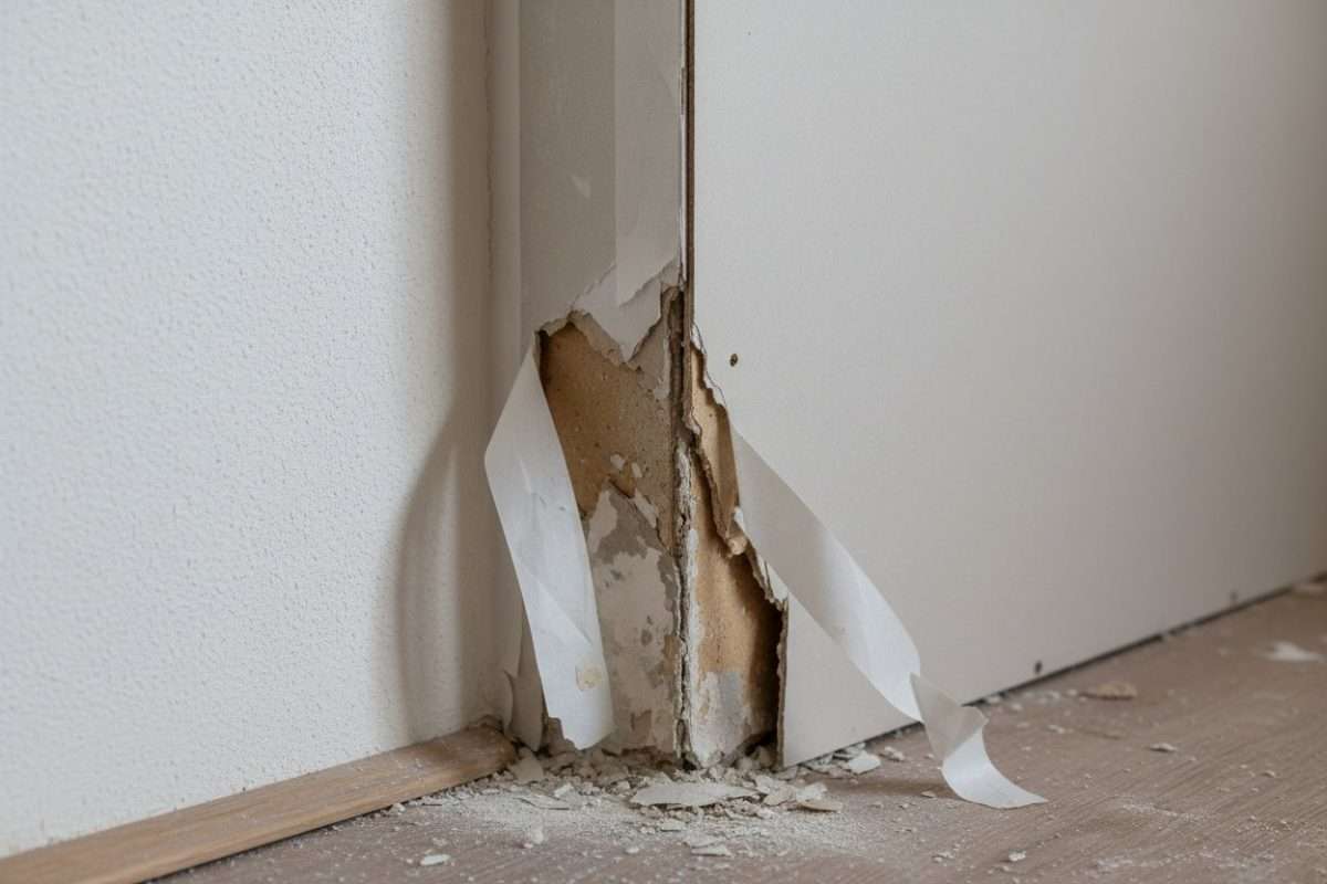 Bande placo qui se décolle : causes et solutions en 2026