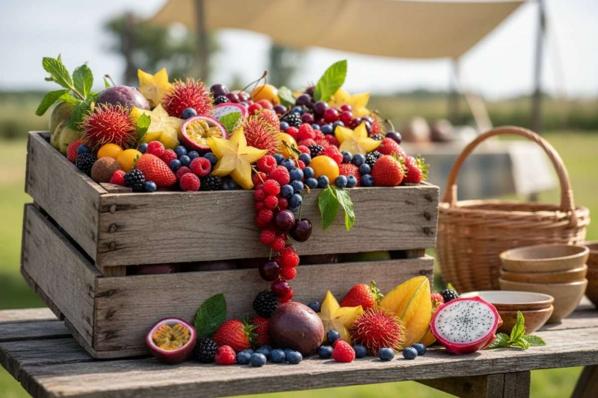 Fruits en E : la liste complète des variétés et baies rares