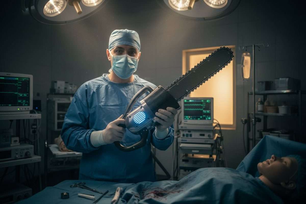 L’invention de la tronçonneuse : son origine médicale