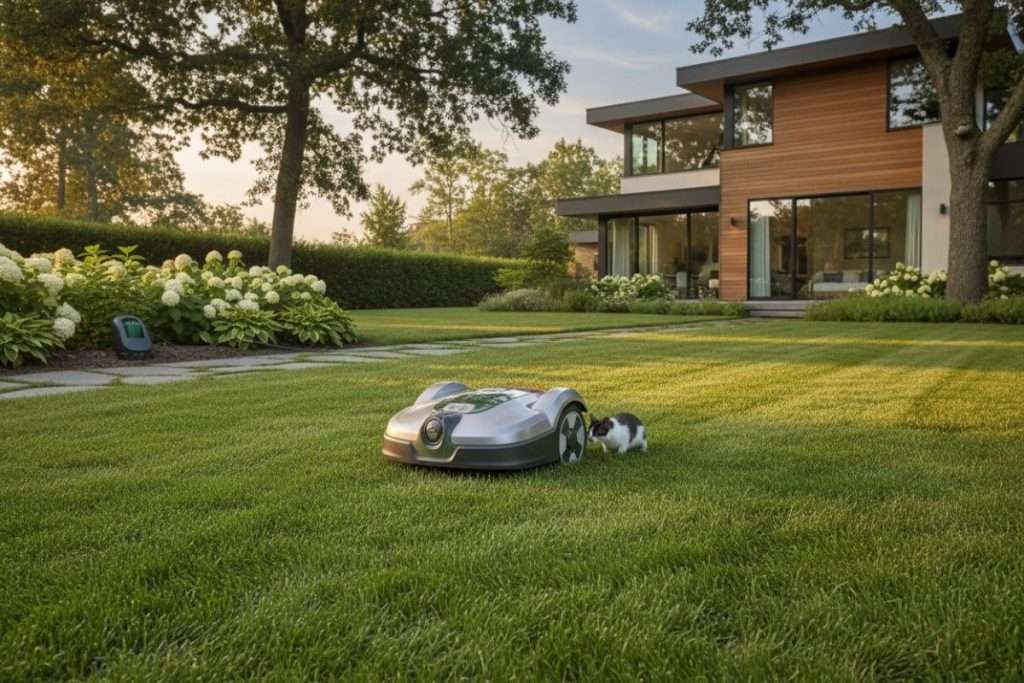 Robot tondeuse : Kress ou Husqvarna, lequel choisir ?