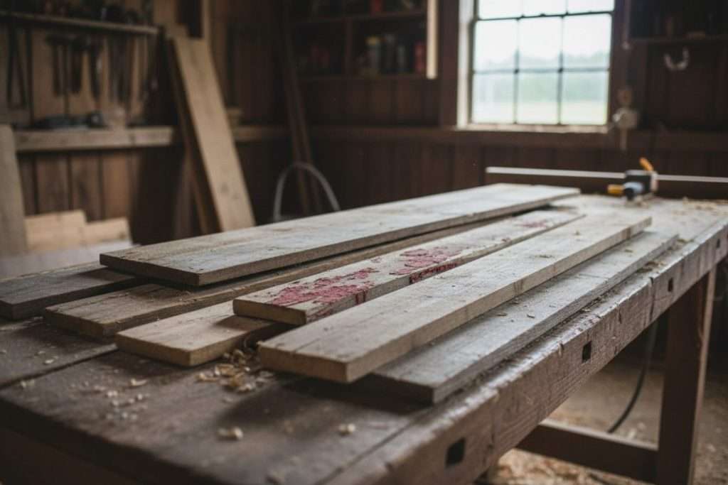 Bois pour porte de grange : choisir une essence durable