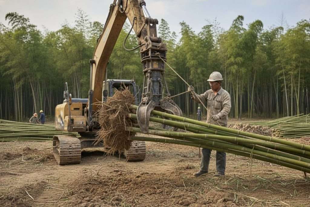 Machine pour arracher les bambous : quelle solution ?