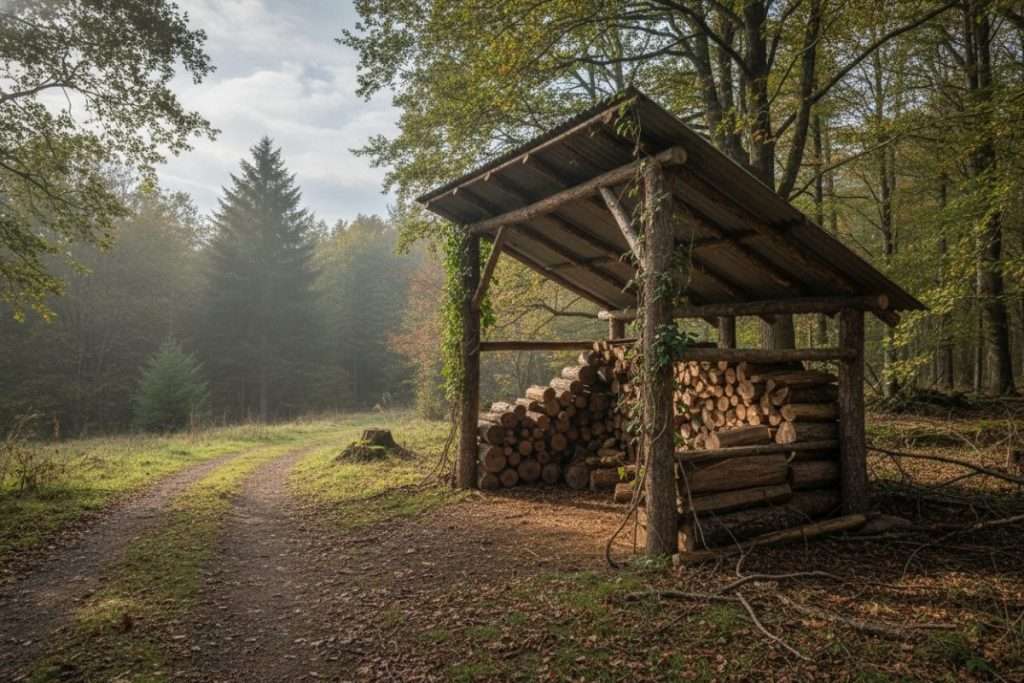 Plan abri bûches gratuit : construire votre abri idéal