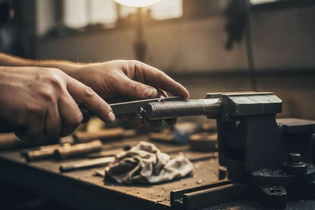 Refaire un filetage sans taraud : nos solutions