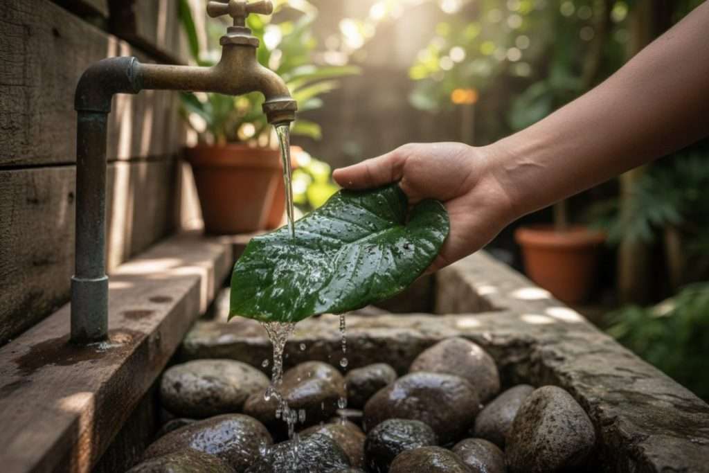 Faut-il rincer le savon noir sur les plantes ?