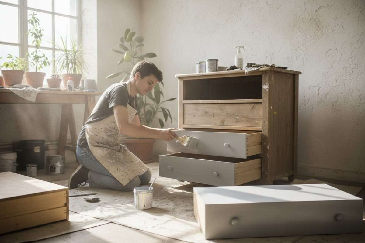 Relooker une commode 3 tiroirs : nos astuces déco facile