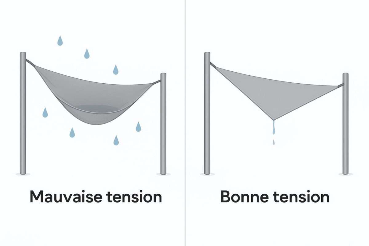 Sous-estimer la tension nécessaire