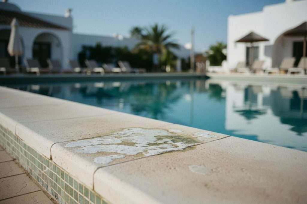 Rouille piscine au sel : causes, prévention et traitement