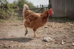 Poule qui boite : causes et premiers soins