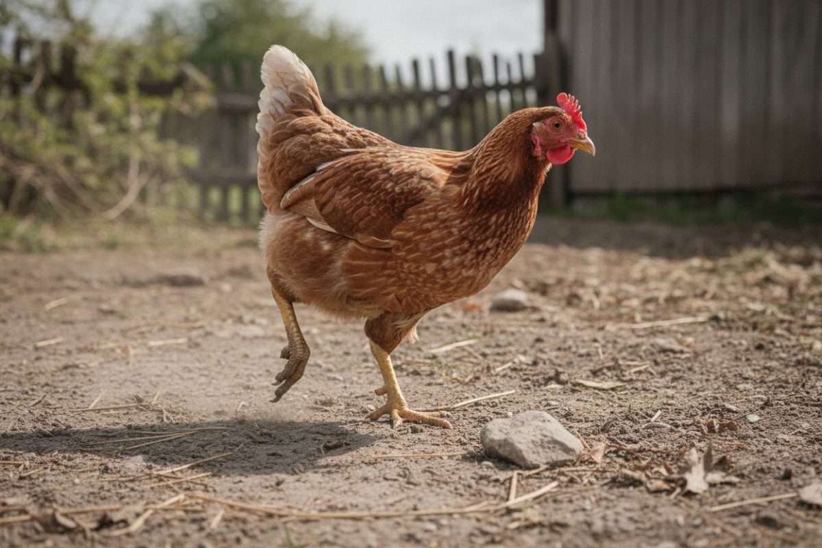 Poule qui boite : causes et premiers soins